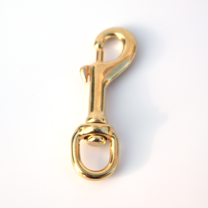 Karabiner Messing Neckleine