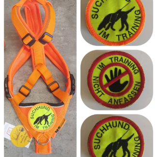 Patch für runden Flauschkreis an Geschirren - verschiedene Designs