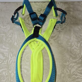 Trailgeschirr Nukka® (auf Lager) - petrol-neongelb (Airmesh), Größe 5